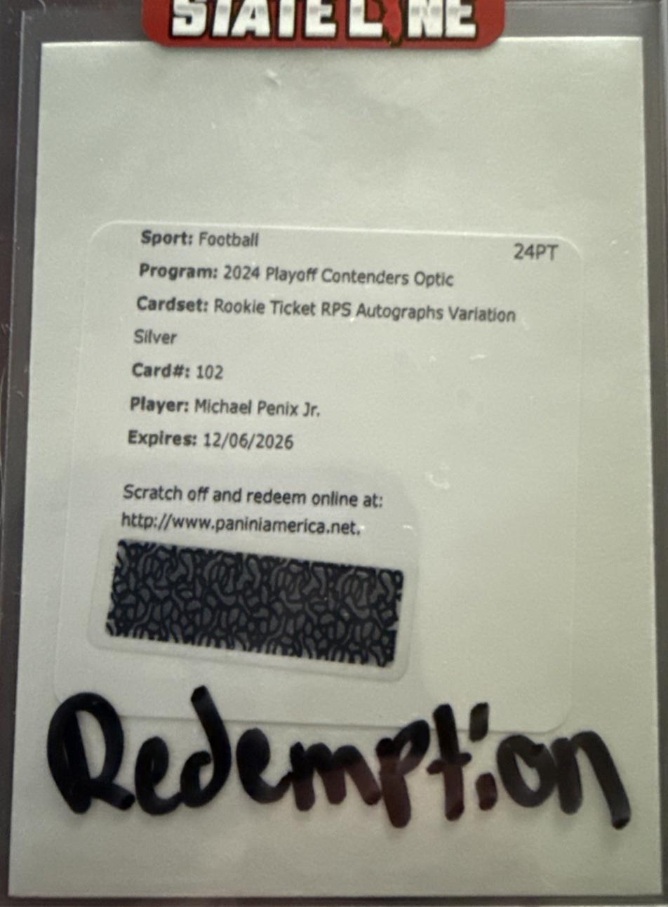 Michael Penix Jr. [RPS Auto Variation] #102