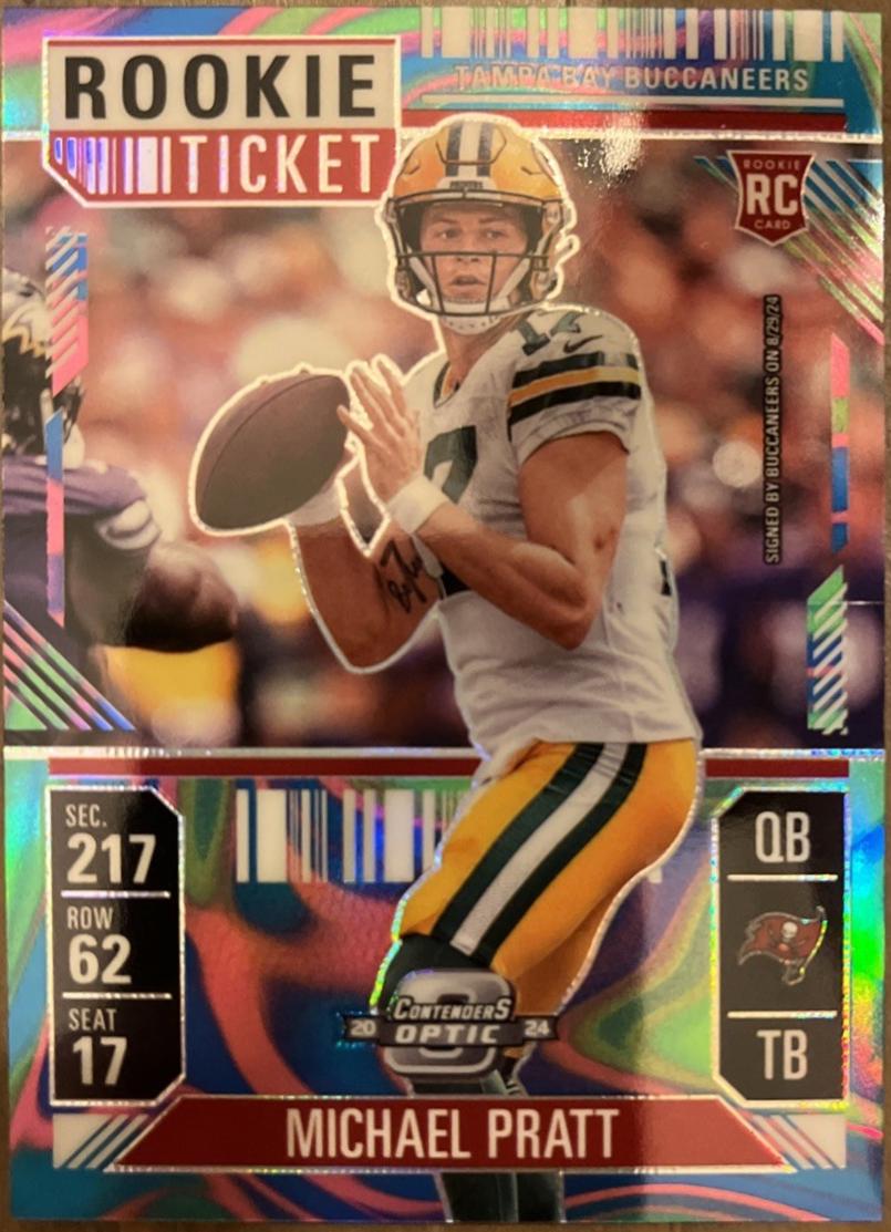 Michael Pratt [Neon Marble] #90