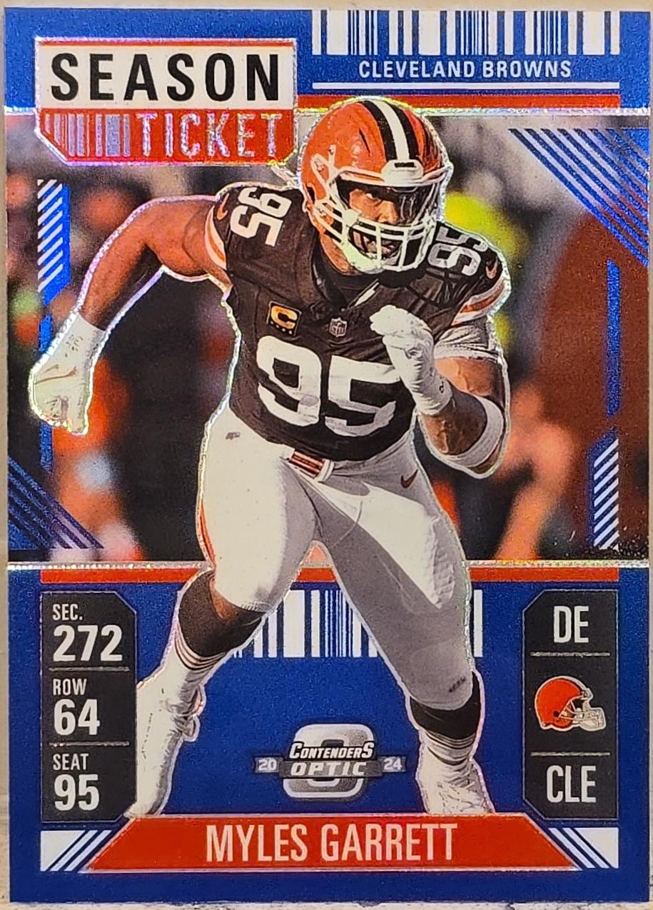 Myles Garrett [Blue] #12