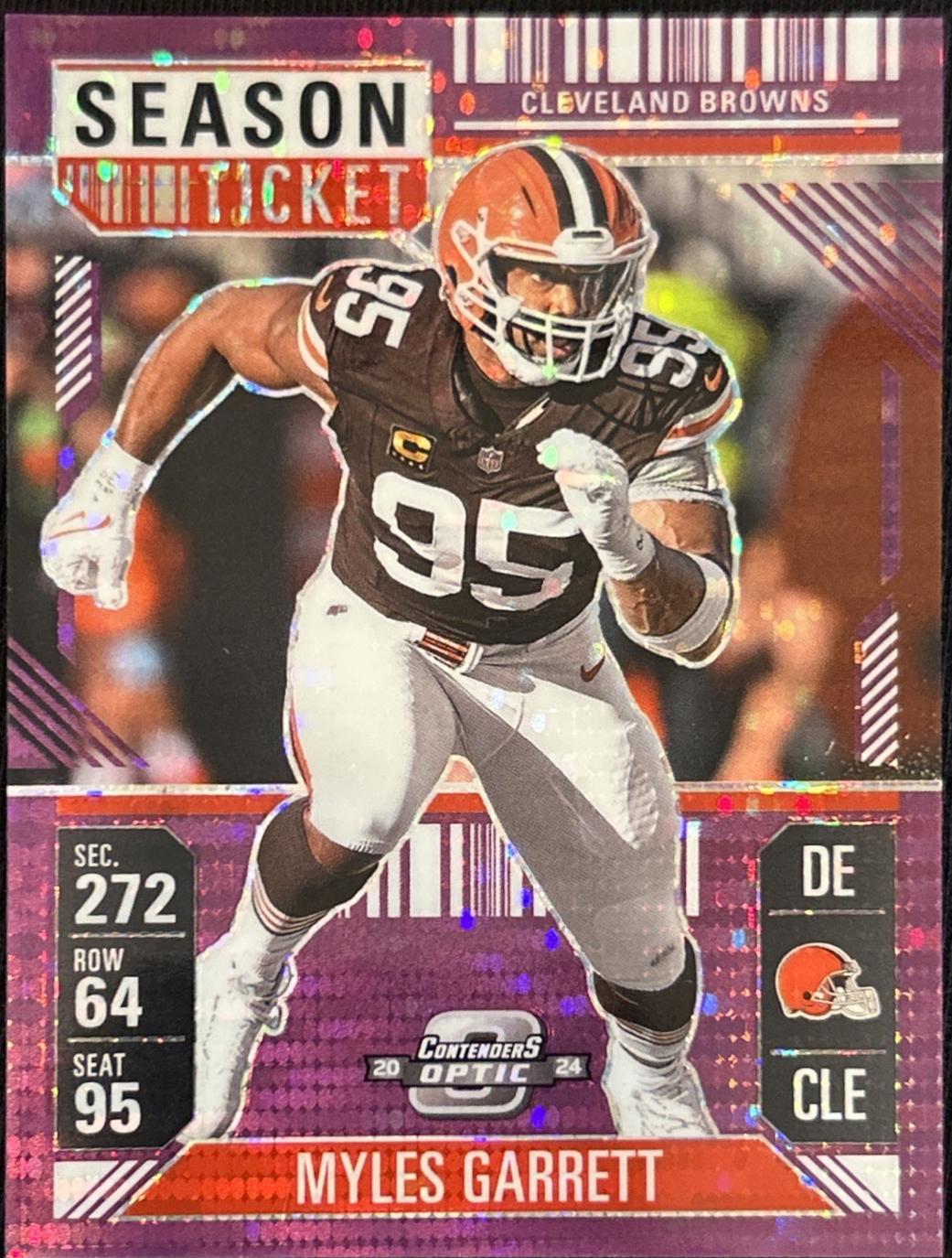 Myles Garrett [Purple Pulsar] #12