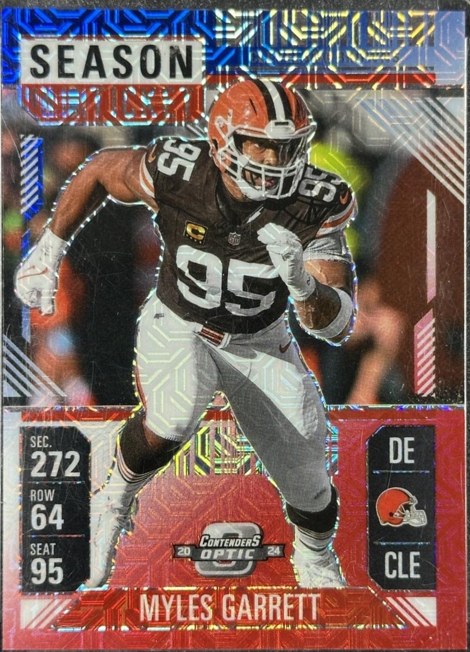 Myles Garrett [Red White Blue] #12