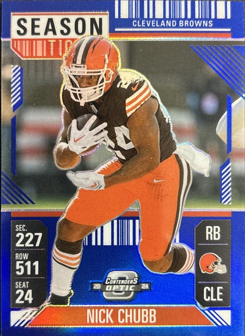 Nick Chubb [Blue] #13