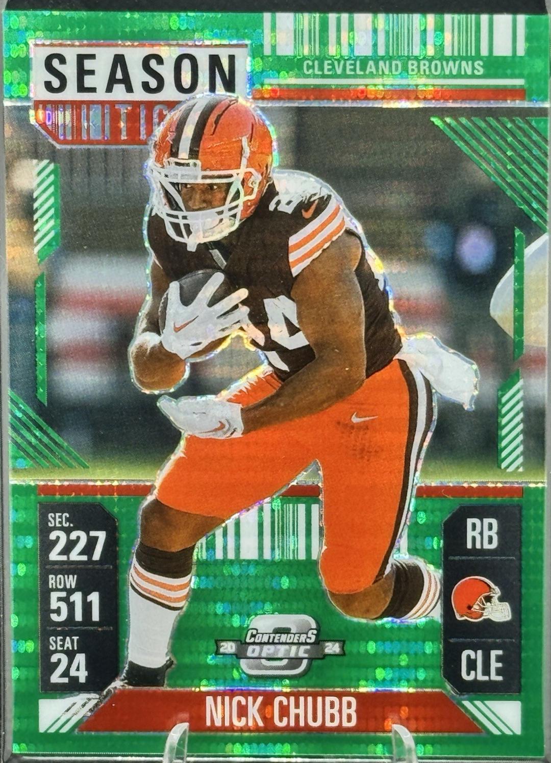 Nick Chubb [Green Pulsar] #13