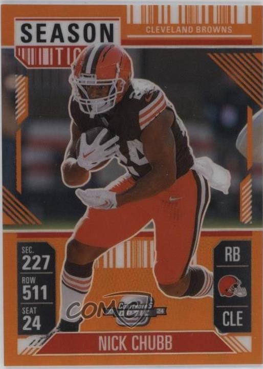 Nick Chubb [Orange] #13