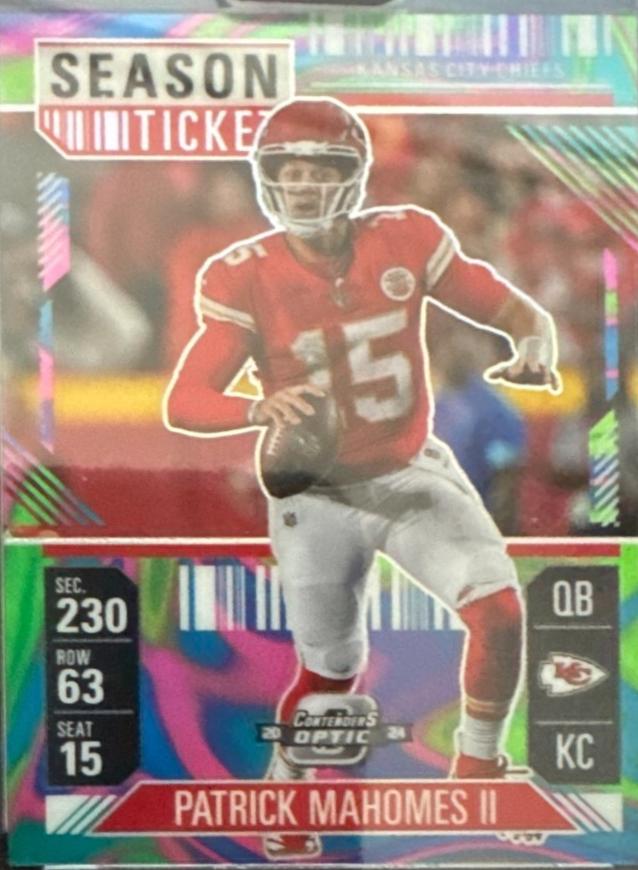 Patrick Mahomes II [Neon Marble] #27