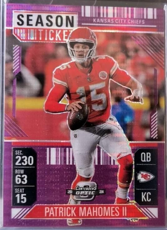 Patrick Mahomes II [Purple Pulsar] #27