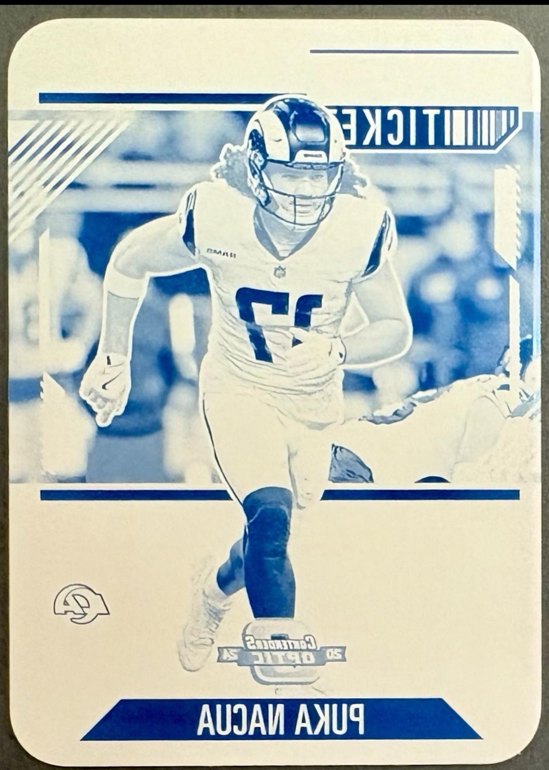 Puka Nacua [Printing Plate] #33