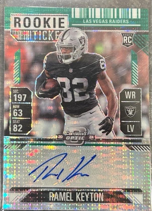 Ramel Keyton [Green Pulsar Rookie Ticket Autograph Silver] #176
