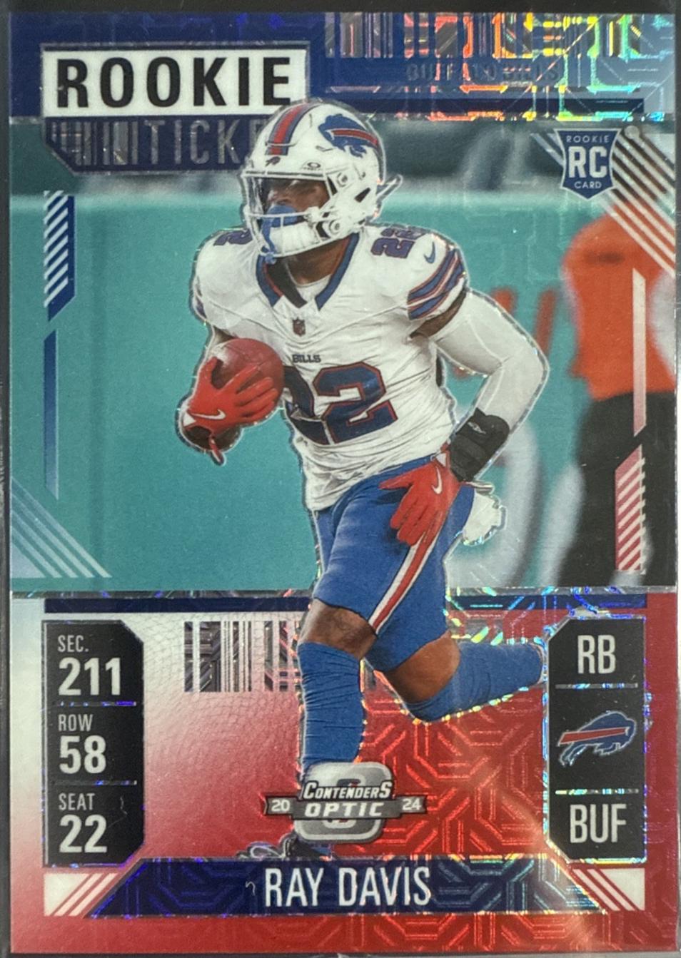 Ray Davis [Red White Blue] #91