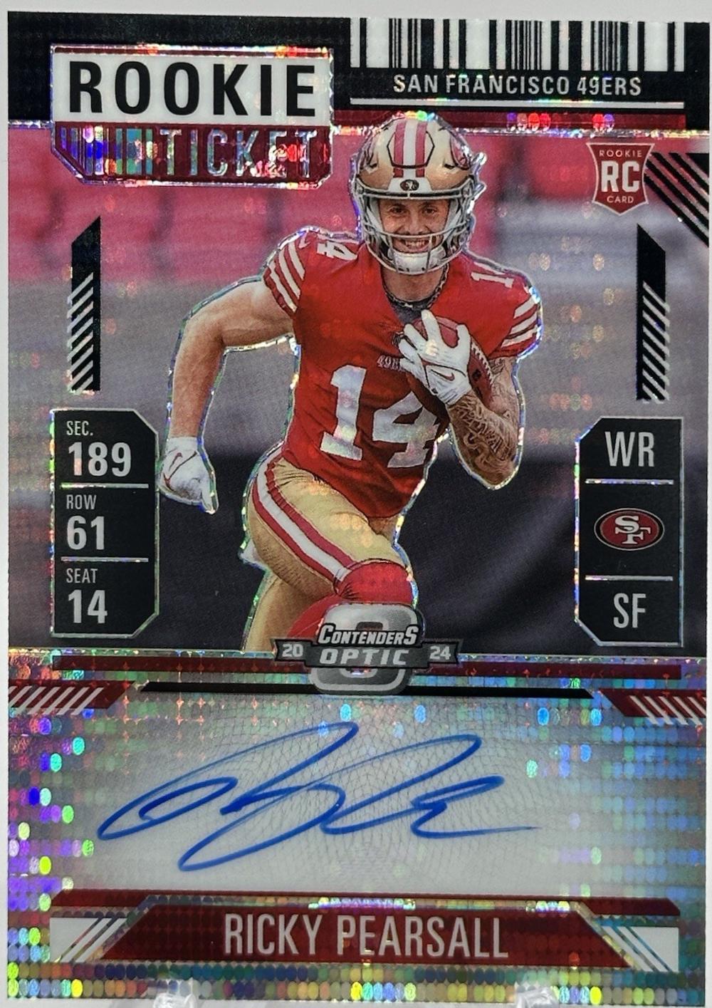 Ricky Pearsall [Black Pulsar Autograph] #109