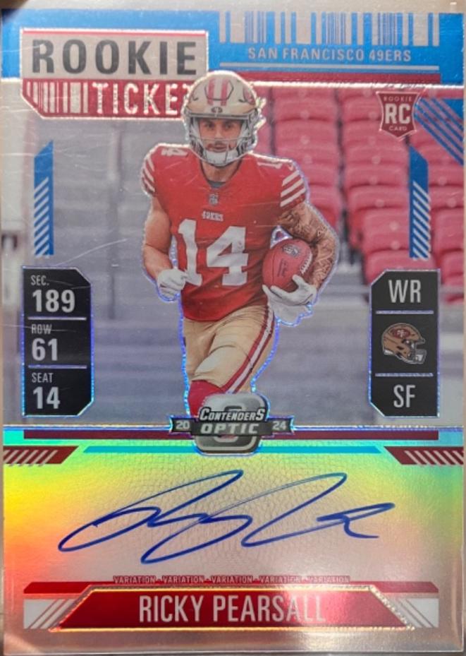 Ricky Pearsall [Blue Autograph] #109