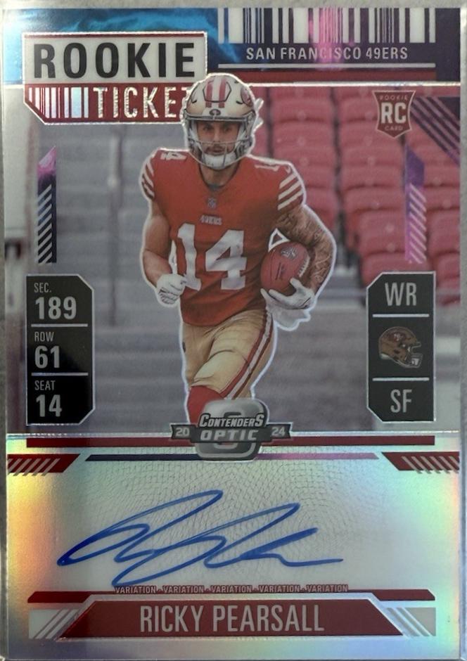 Ricky Pearsall [Nebula Autograph] #109