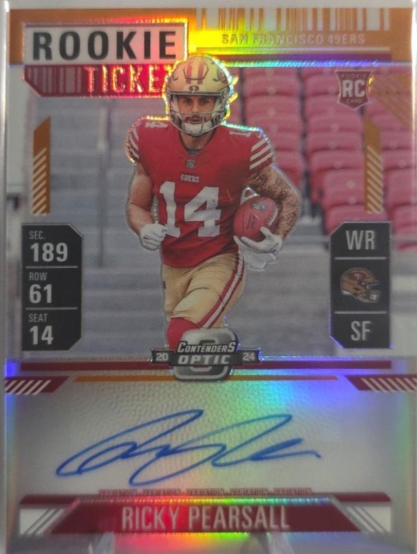 Ricky Pearsall [Orange Autograph] #109