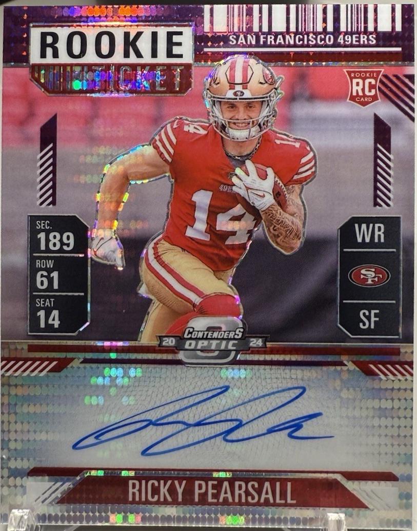 Ricky Pearsall [Purple Pulsar Autograph] #109