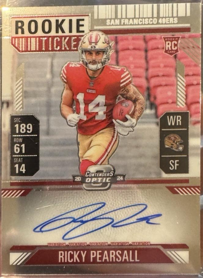 Ricky Pearsall [RPS Auto Variation] #109