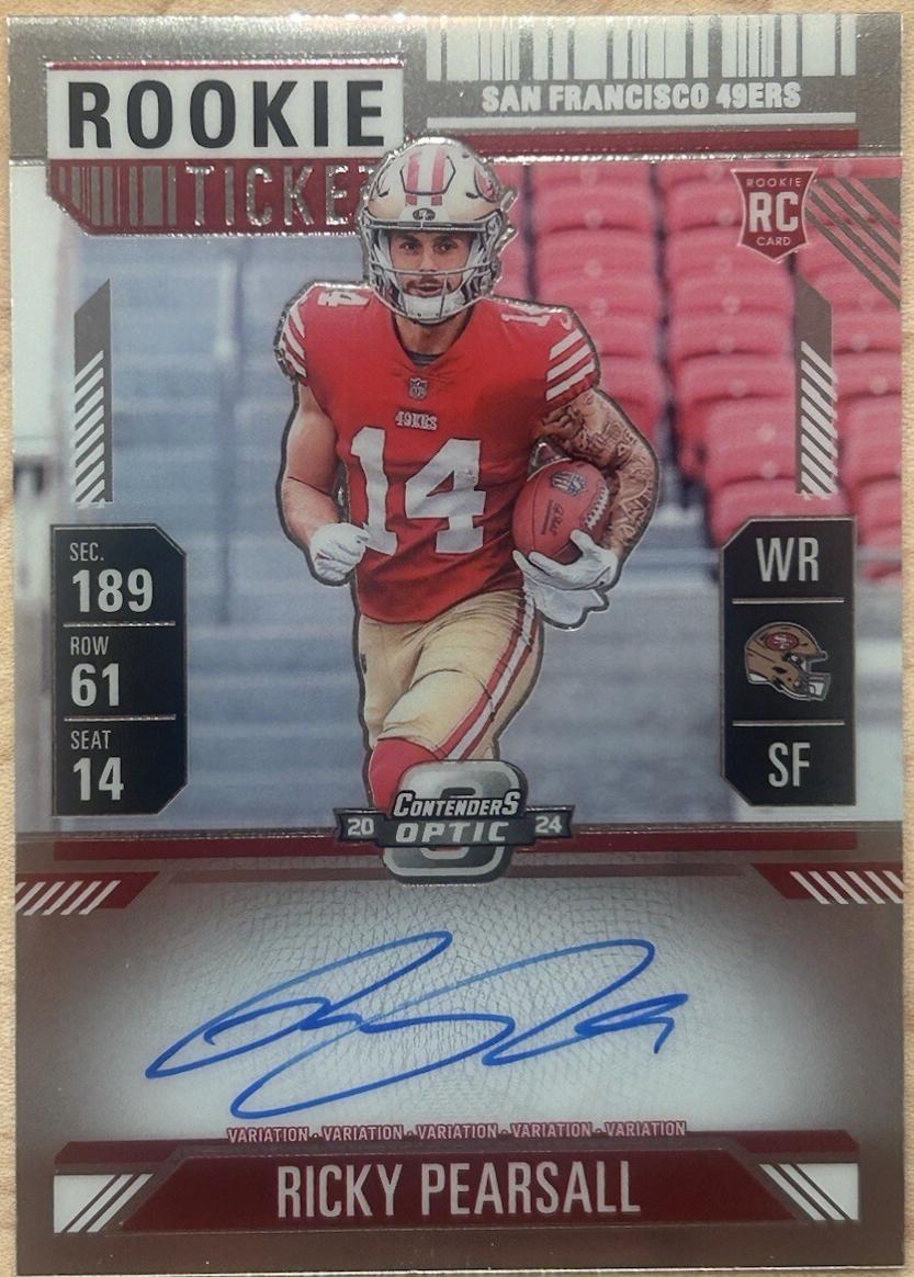 Ricky Pearsall [Red Autograph] #109