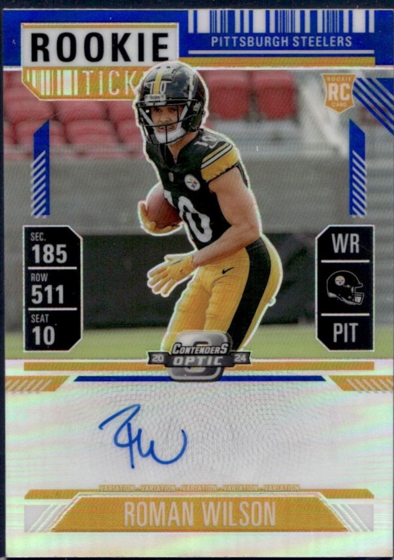 Roman Wilson [Blue Autograph] #124