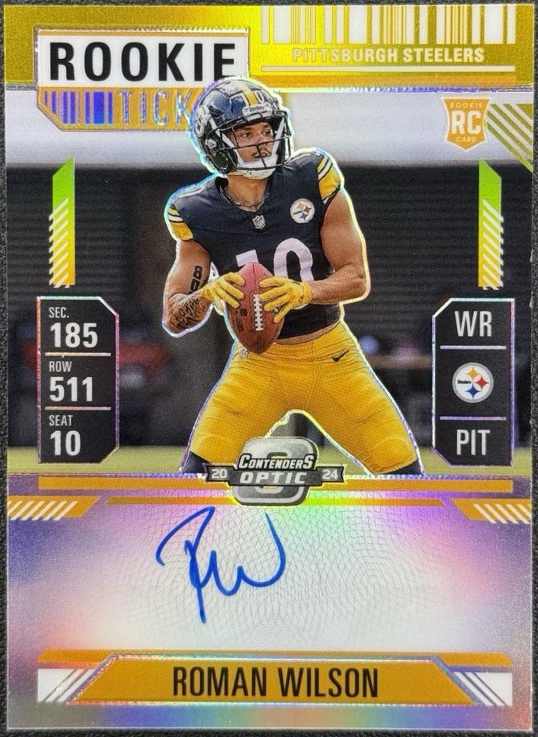 Roman Wilson [Gold Autograph] #124