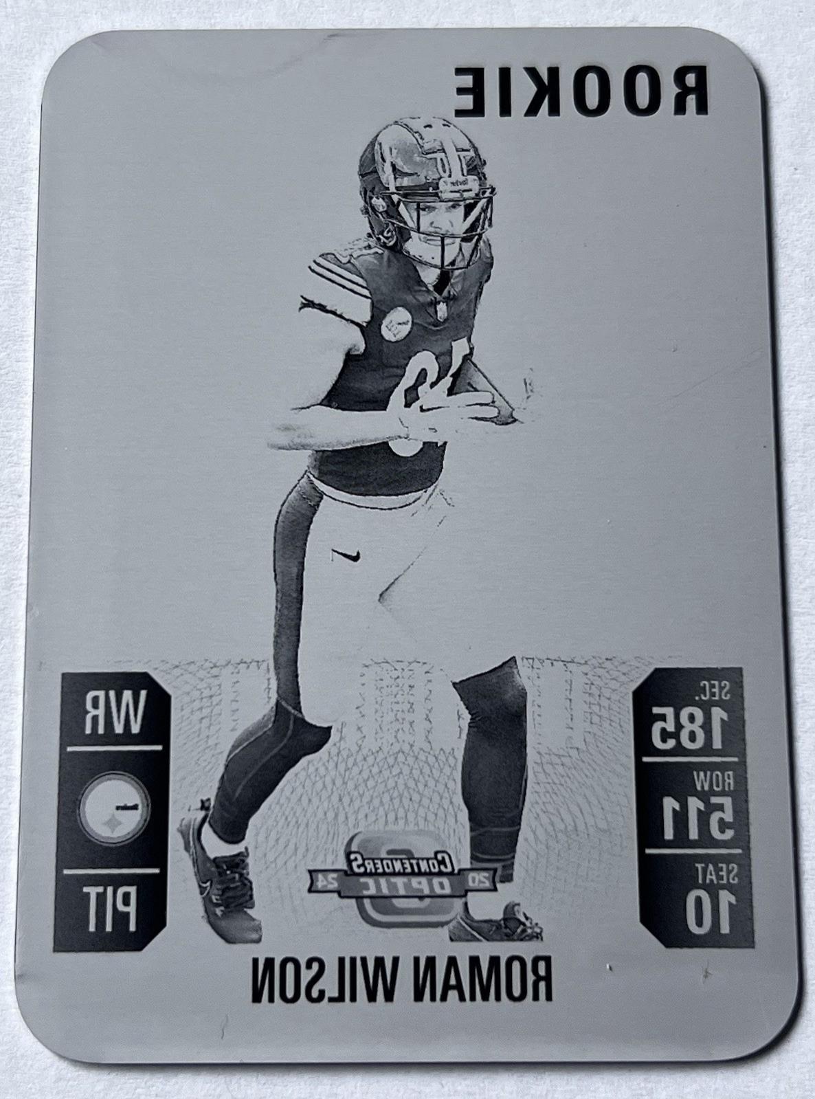 Roman Wilson [Printing Plate] #93