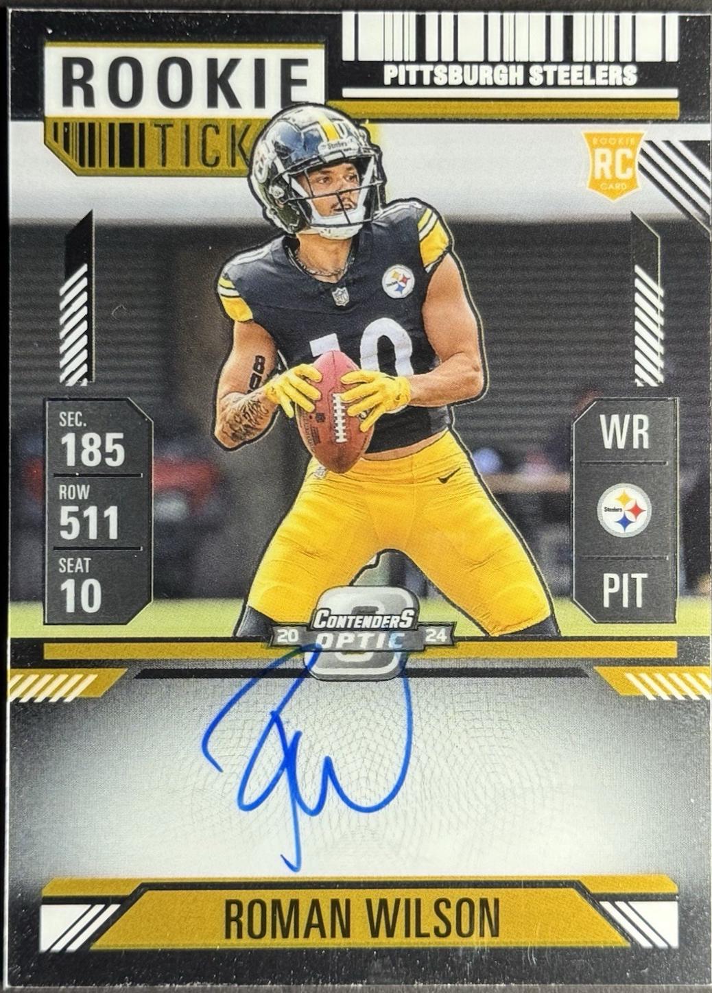 Roman Wilson [RPS Auto Variation] #124