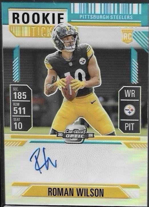 Roman Wilson [Teal Autograph] #124