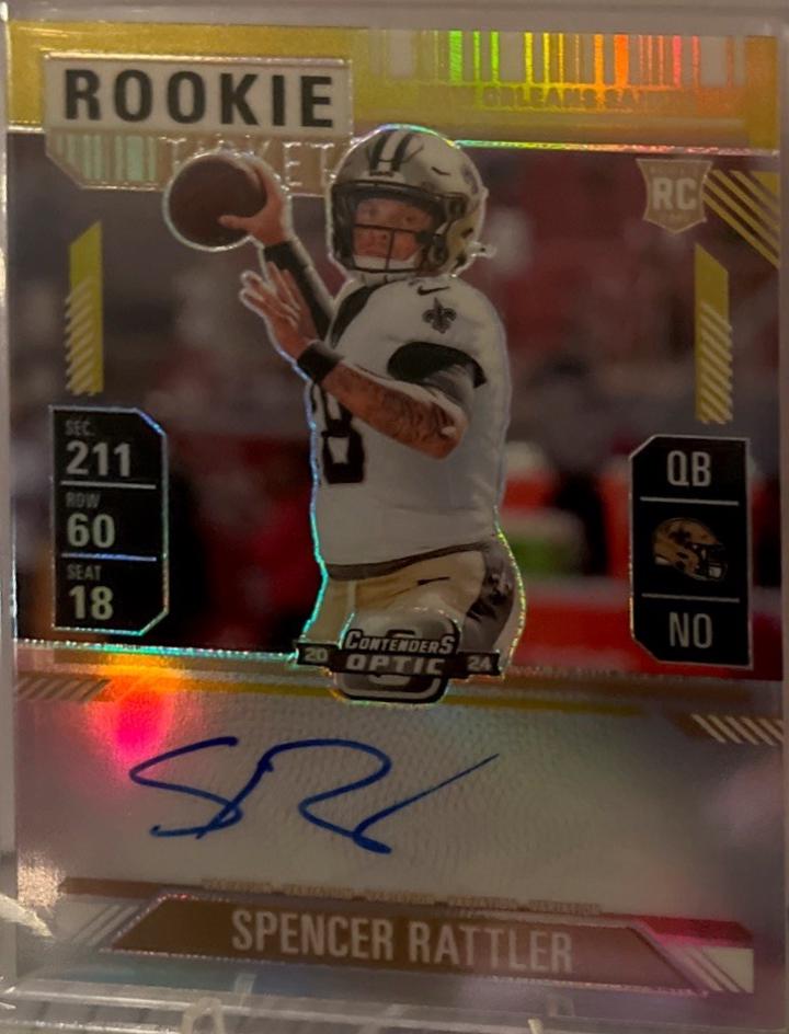 Spencer Rattler [Gold Autograph] #116