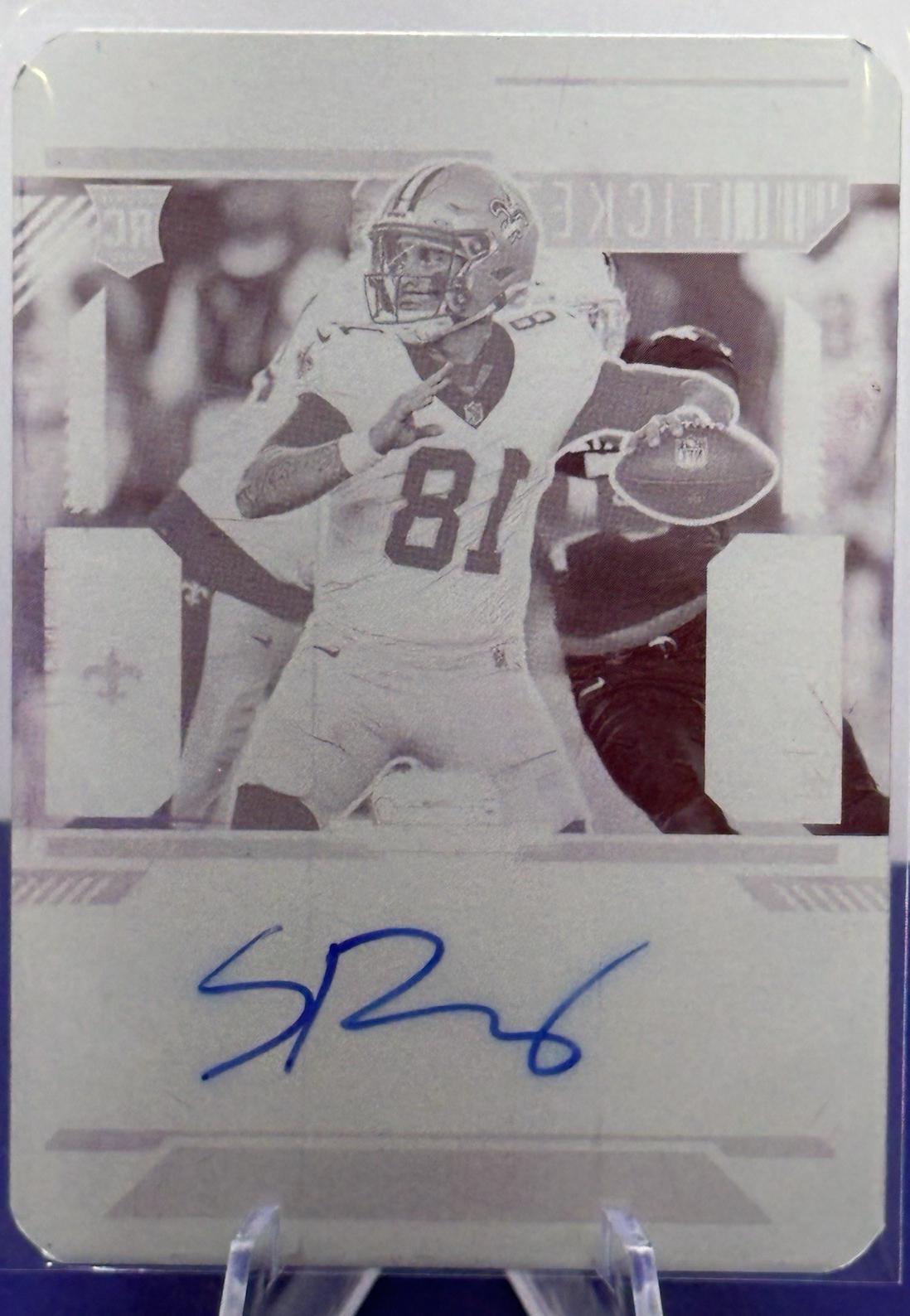 Spencer Rattler [Printing Plate Autograph] #116