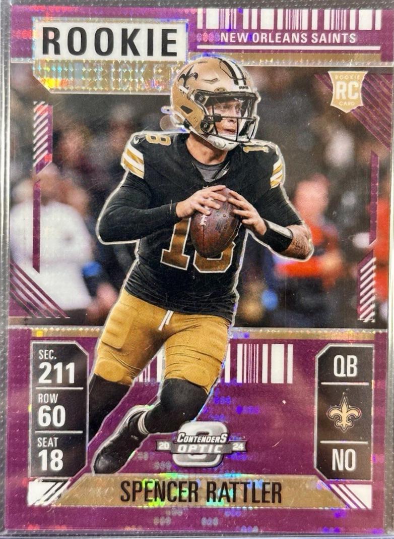 Spencer Rattler [Purple Pulsar] #95