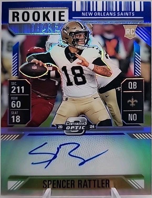 Spencer Rattler [Teal Autograph] #116