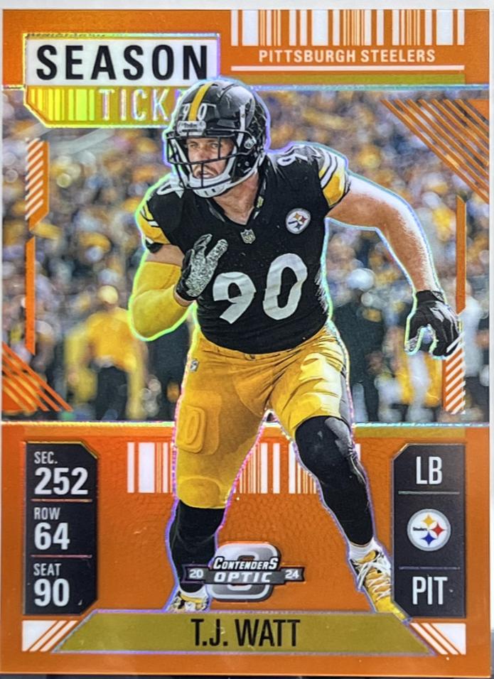 T.J. Watt [Orange] #47