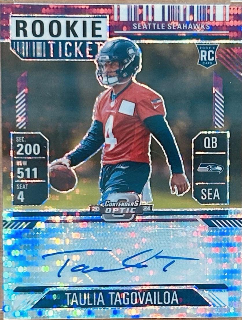 Taulia Tagovailoa [Rookie Ticket Autograph Purple] #143
