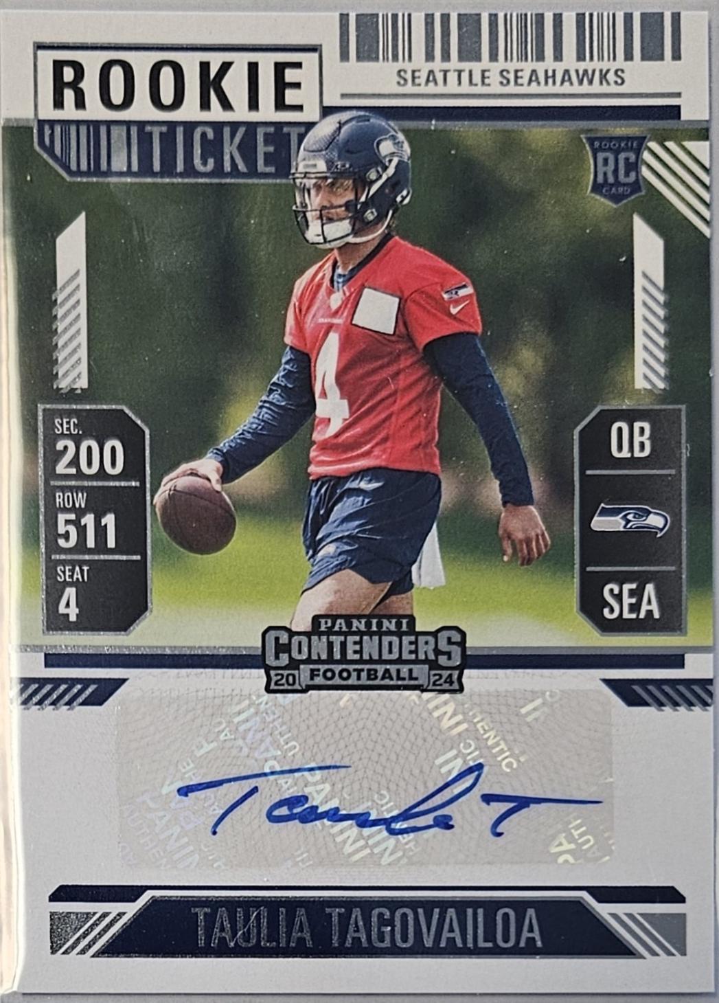 Taulia Tagovailoa [Rookie Ticket Autograph] #143