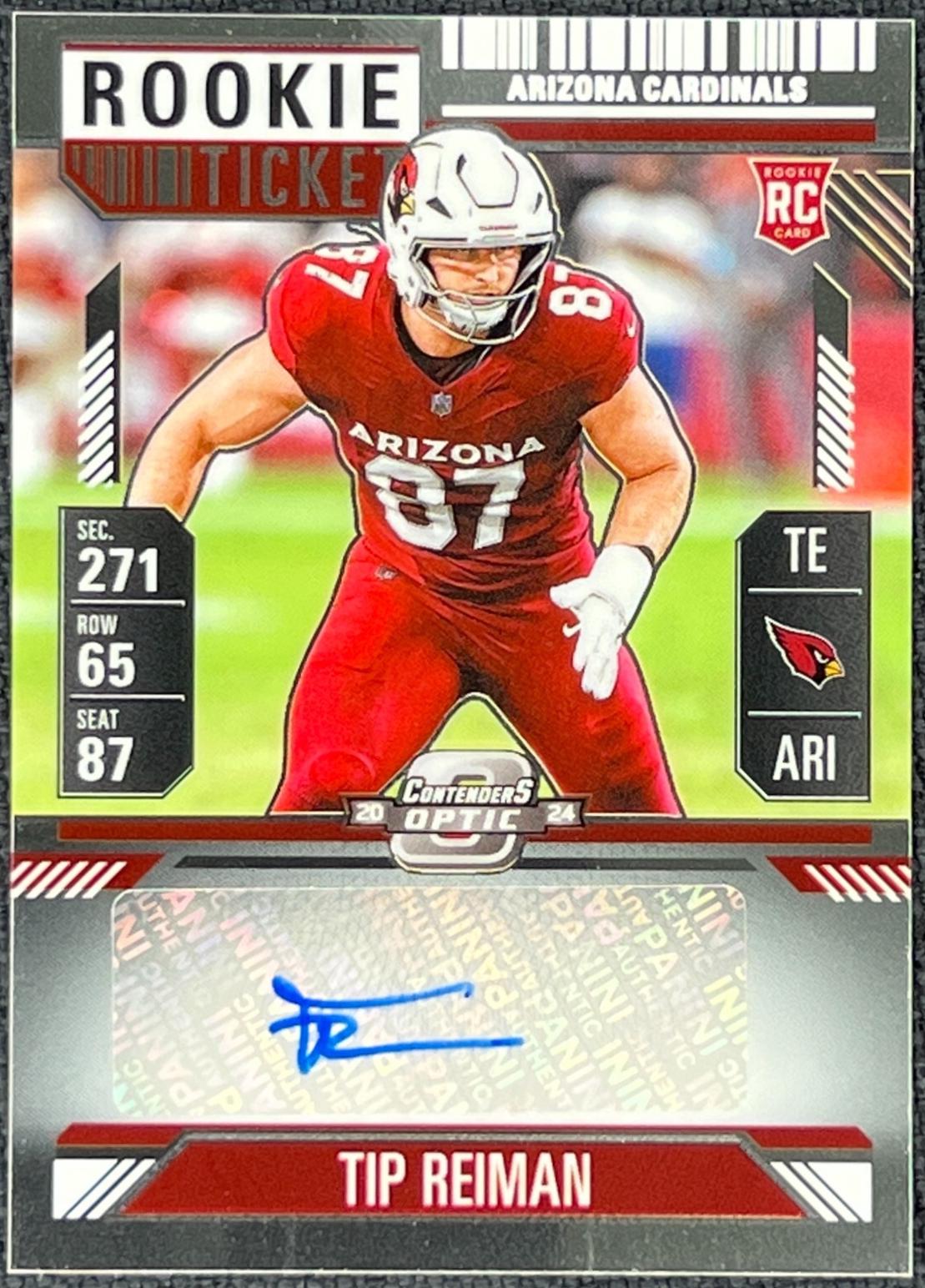 Tip Reiman [Rookie Ticket Autograph] #161