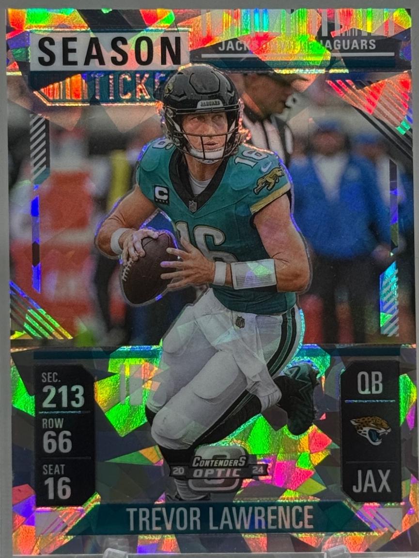 Trevor Lawrence [Cracked Ice] #25