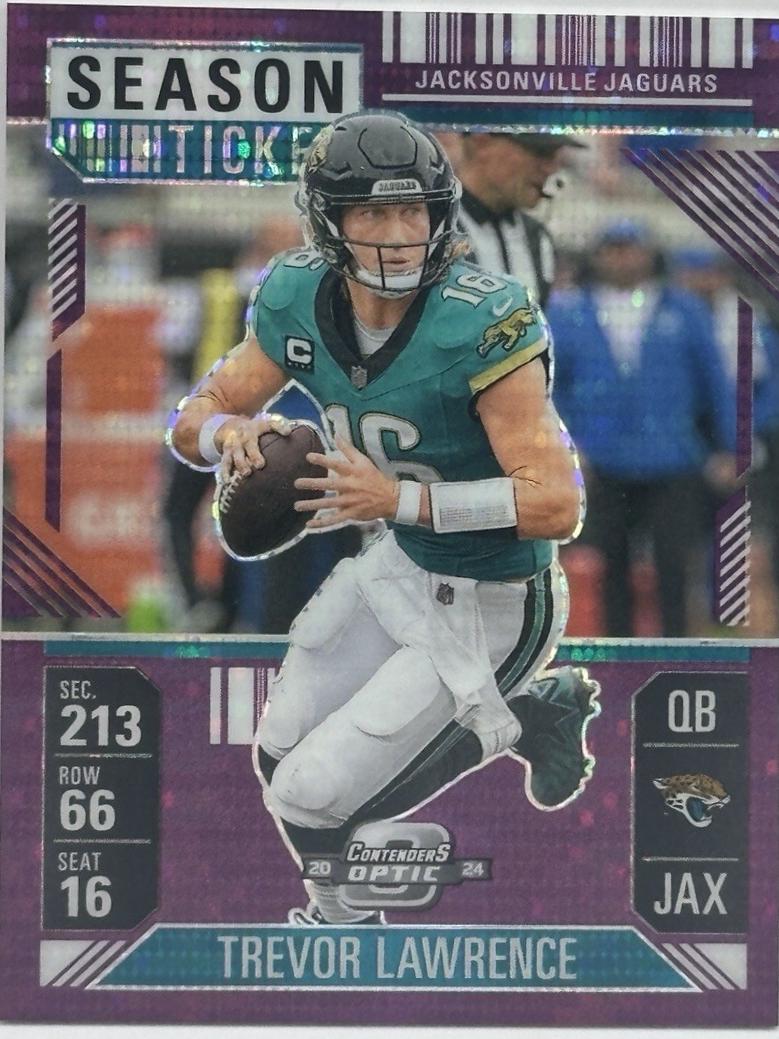Trevor Lawrence [Purple Pulsar] #25
