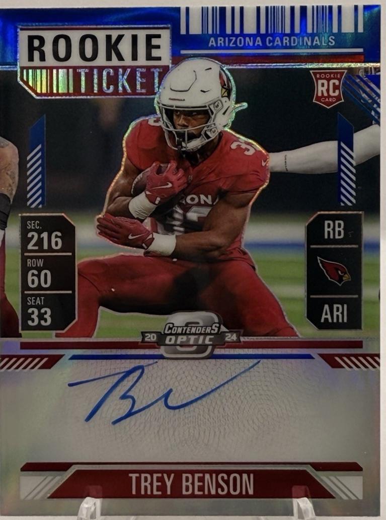 Trey Benson [Blue] #119