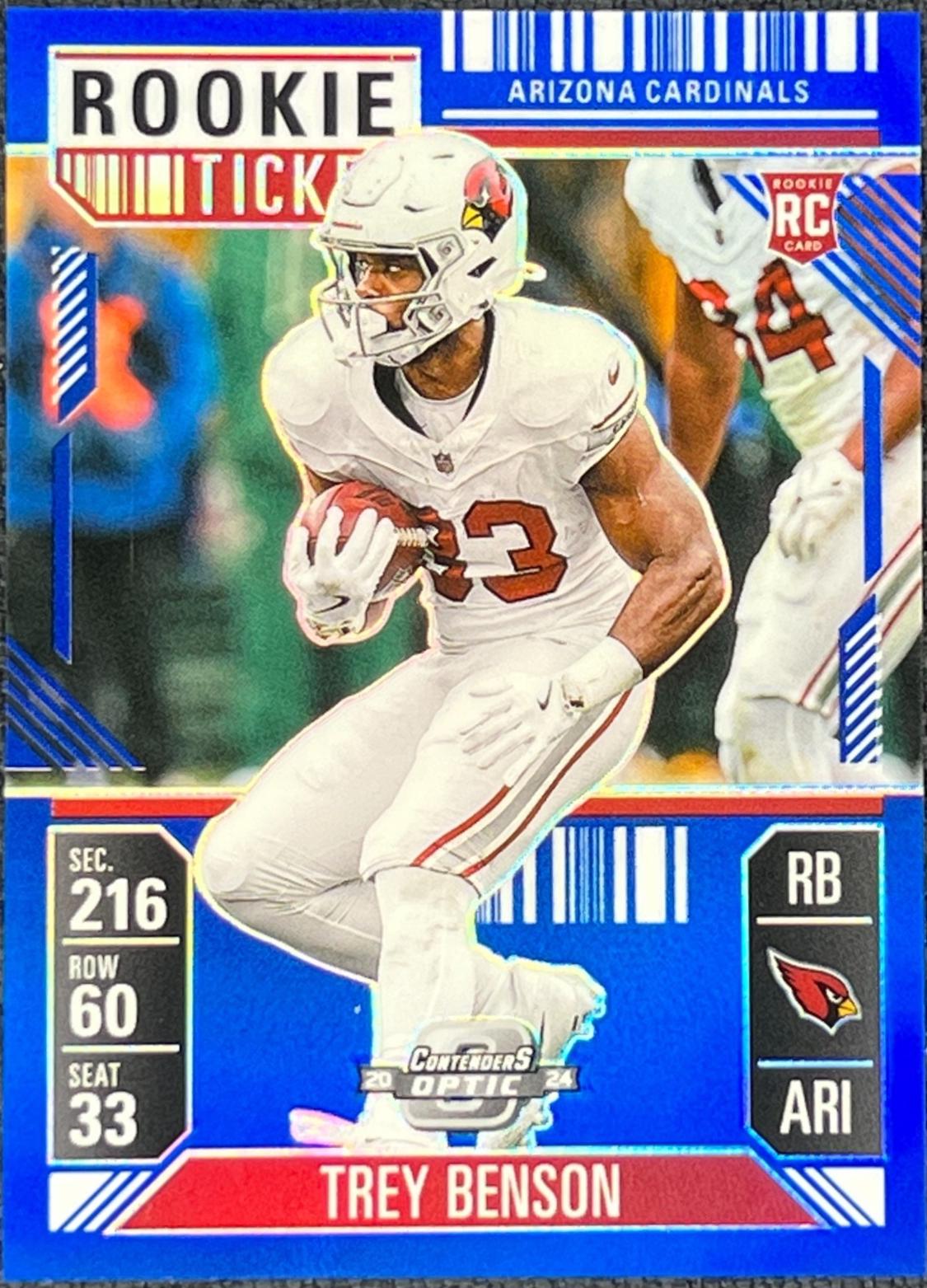 Trey Benson [Blue] #96