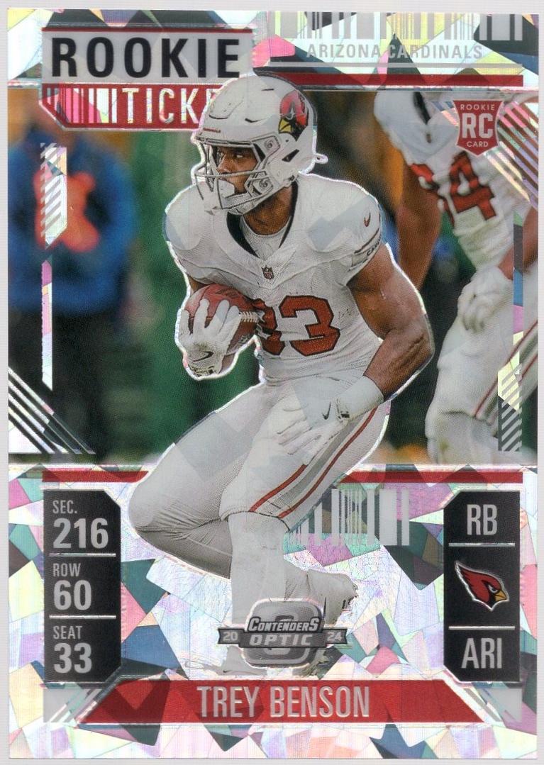 Trey Benson [Cracked Ice] #96
