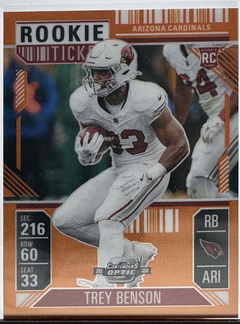 Trey Benson [Orange] #96