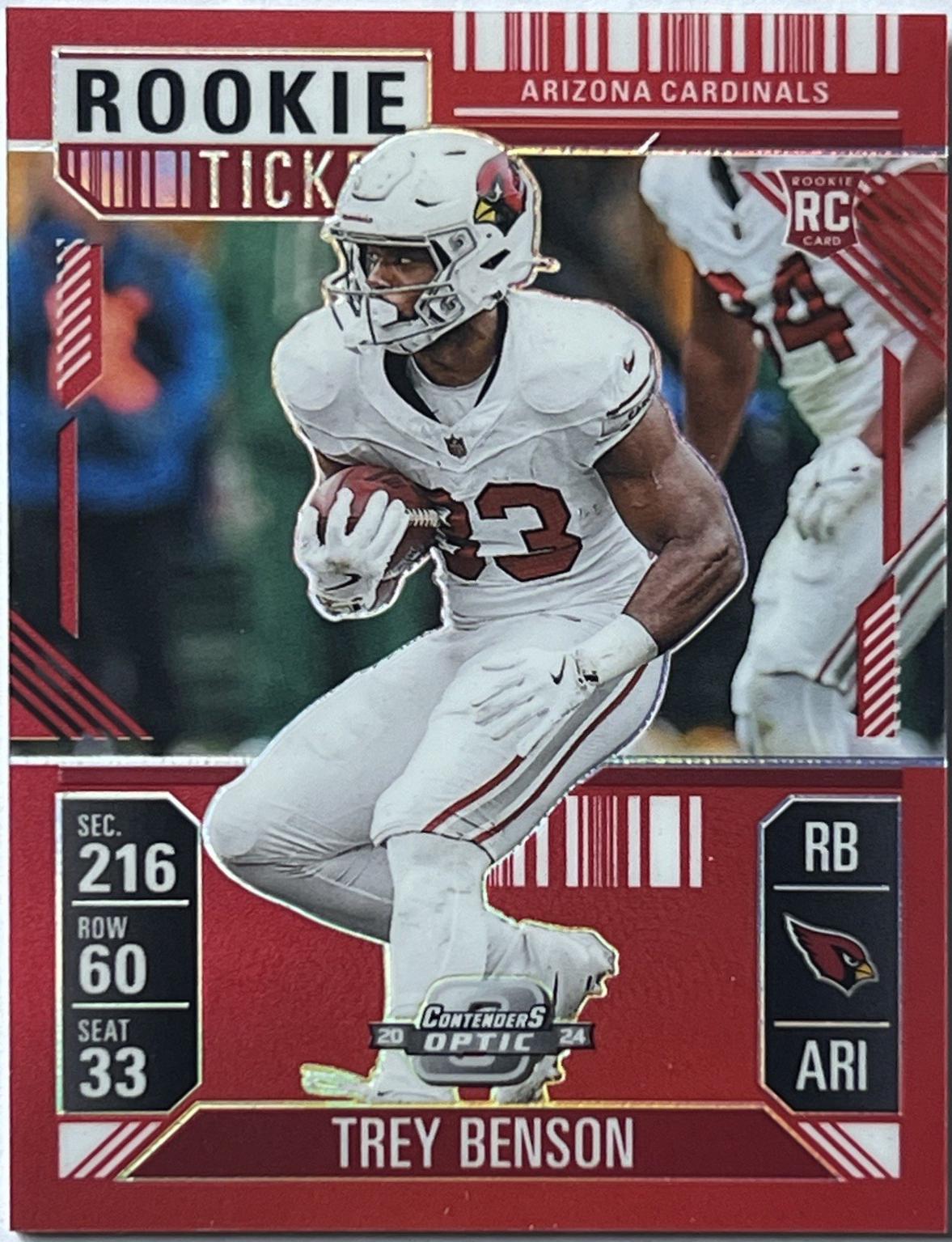 Trey Benson [Red] #96