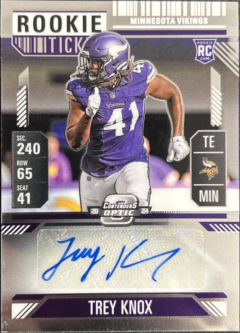 Trey Knox [Rookie Ticket Autograph] #174