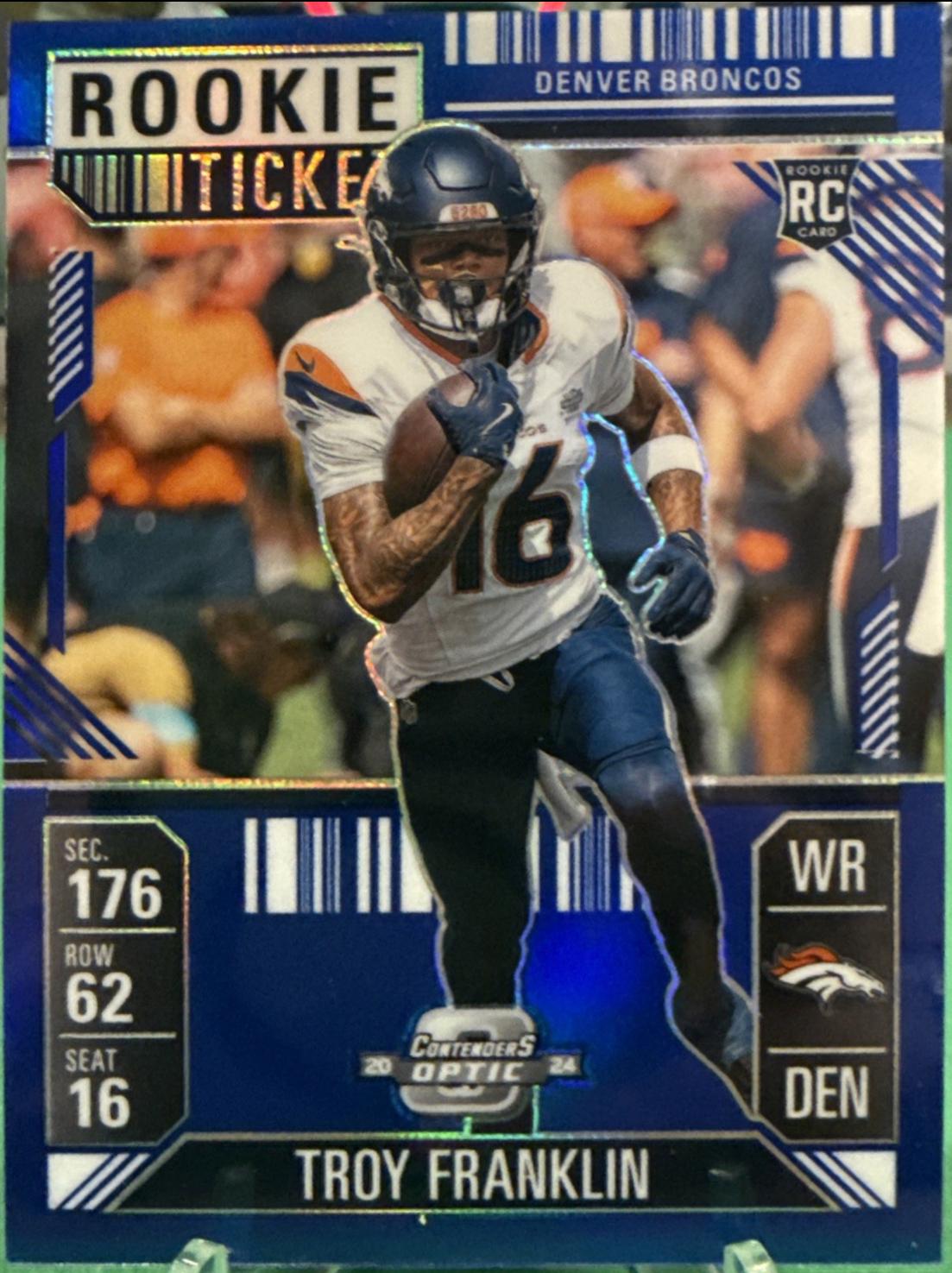 Troy Franklin [Blue] #113