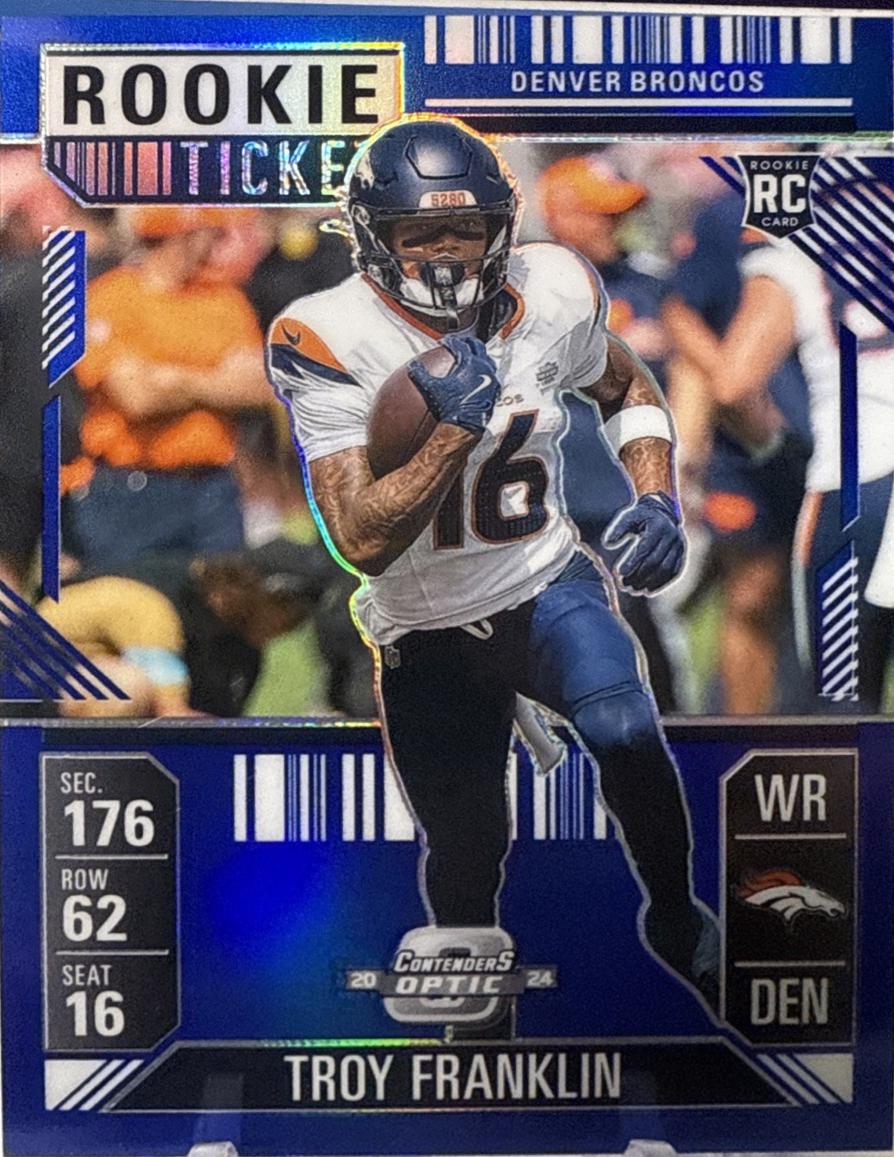 Troy Franklin [Blue] #97
