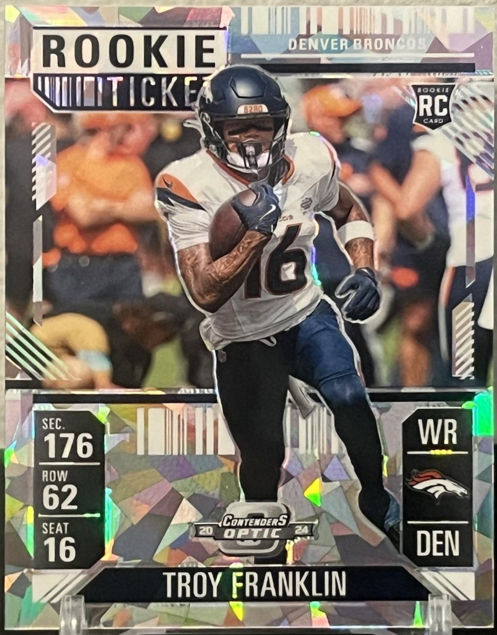 Troy Franklin [Cracked Ice] #97