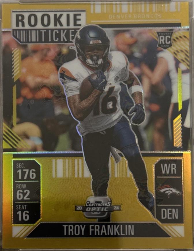 Troy Franklin [Gold] #113