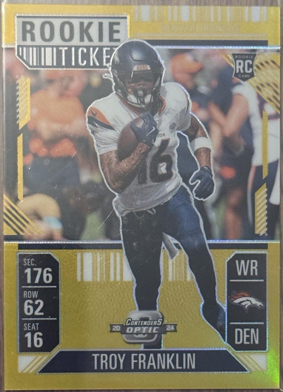 Troy Franklin [Gold] #97