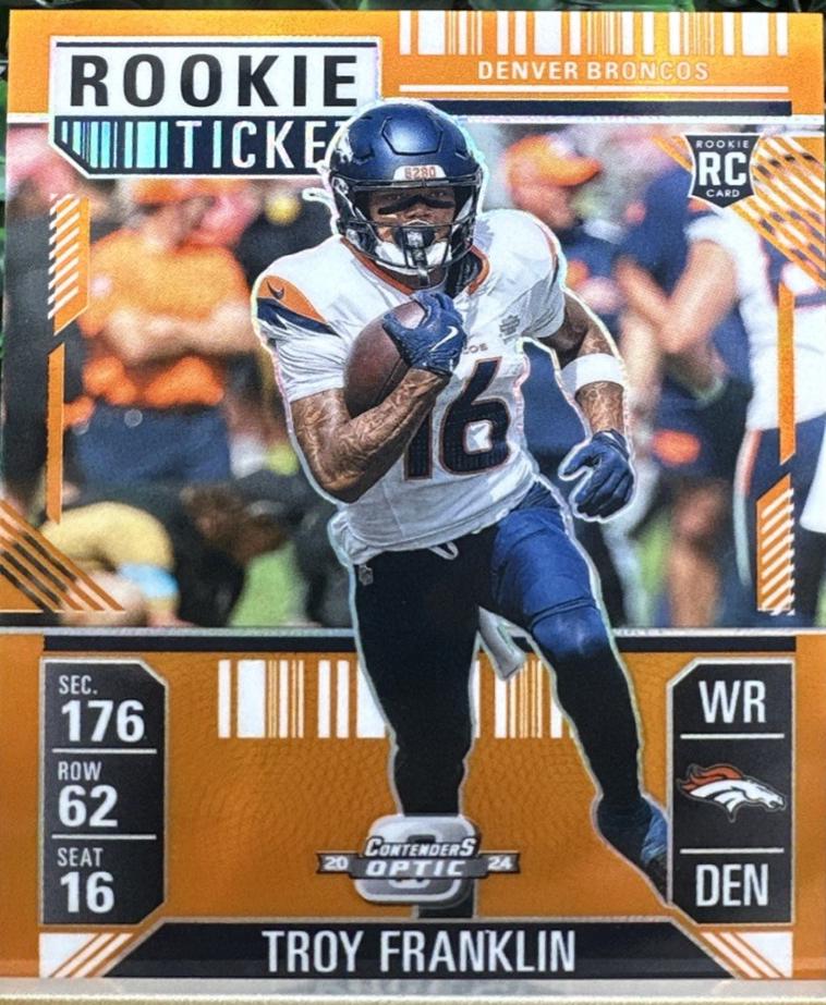 Troy Franklin [Orange] #97