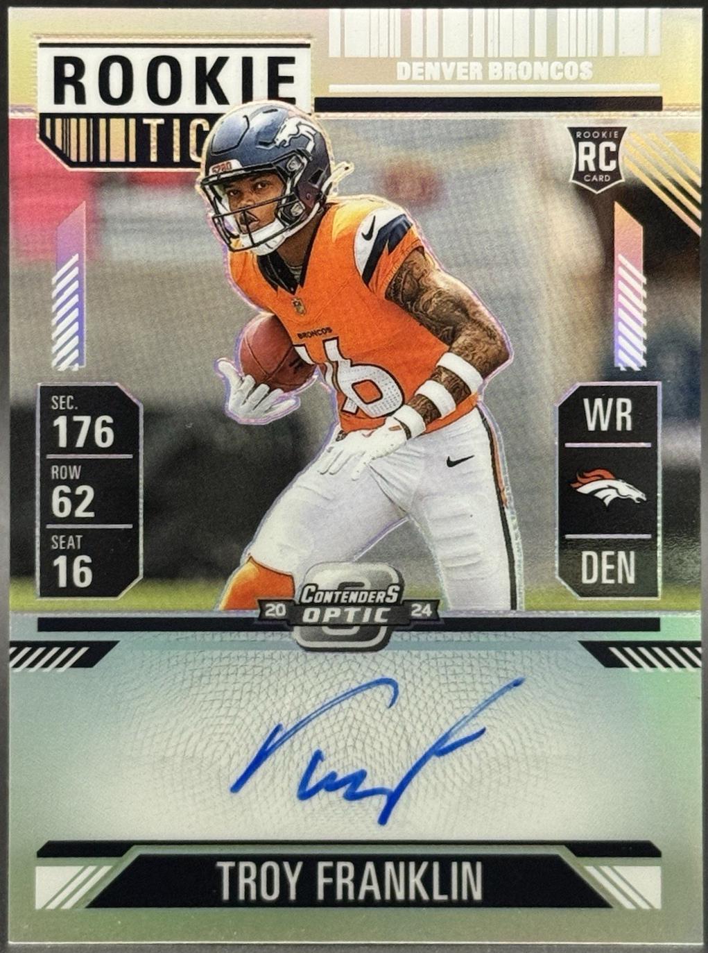 Troy Franklin [RPS Auto Variation] #113