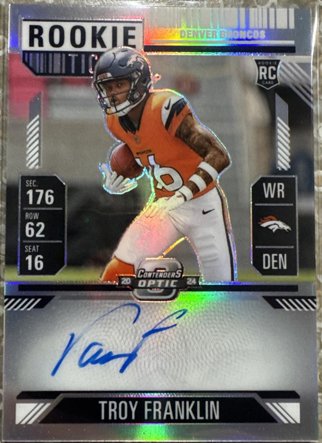 Troy Franklin [Silver] #113