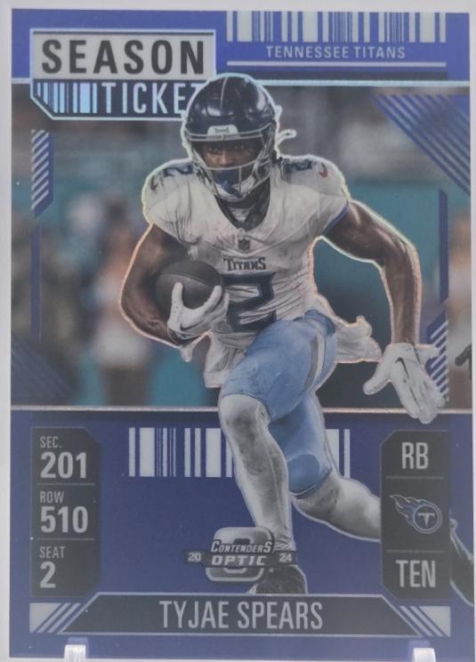 Tyjae Spears [Blue] #55